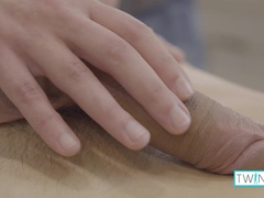 Ball Busting Fellow Fucktoy Nico Caboose Penetrated By Logan's Rock hard Schlong!