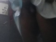 after bath wiping hair dick
