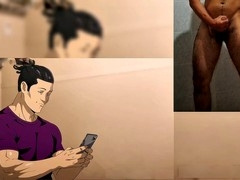 Big ass, kissing, gay porn