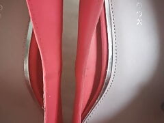 Pair 4 0f 20 - New Look Suede Heels Cummed