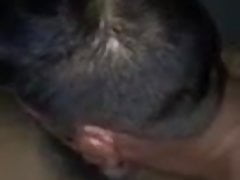 Asian guy sucks cock