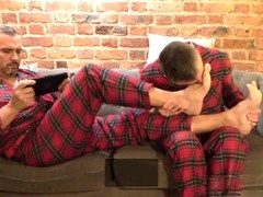 Foot worship, gay feet, master feet