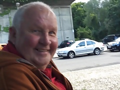 Grandpa in park