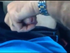 Str8 married helping hand in the car 2