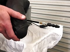 Modified fleshlight sex machine demo