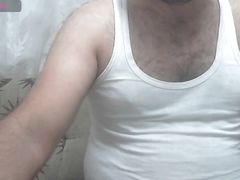 Masculine Turkish Man Cums on Live Broadcast