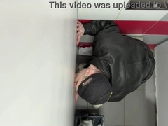 Scally Chav Dude in Leather Jacket Attempt Glory Crevasse in the First-ever Time