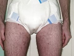 Diaper Boy is peeing