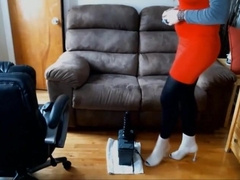 Gigantic Rectal Fucktoy Have fun for Crossdresser