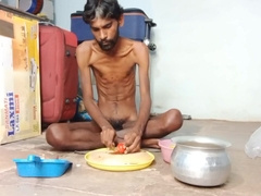 Hot Boy Rajeshplayboy993 Cooking Aalu Curry 1