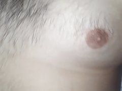 Hairy chub masturbating