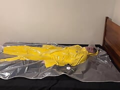 Jun 29 2023 - VacPacked in my yellow Carhartt raingear with my heavy rubber gloves PVC aprons and face shield