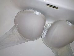 piss and cum satim bra