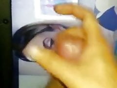 Huge cumblast on jessy over video call tease