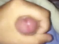Jerking off cum