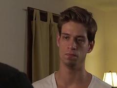 Young guy messes around with his boyfriend's dad