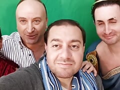 Troy xxx parody backstage part 1