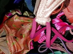 Jerking into a  vintage Victoria secret satin thong