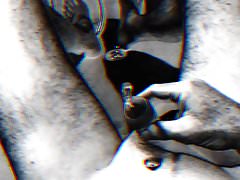 Artistic bath piss
