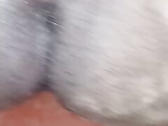 Iam   alone my home xum on floor long teaste cum