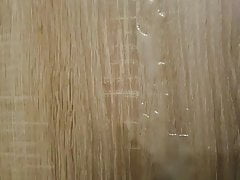Pressure Cumshot on Table