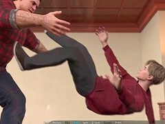 Gay stepdad, gay nipple sucking, man nipples