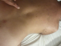 Me gulping with my bum the phat and enormous hefty manmeat