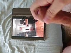 Wanking over friends wife.