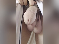 Swinging My Big Fat Hairy Soft Cock In Your Face