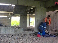 HOOK-UP AT THE CONSTRUCTION WEBSITE WITH A CO-EMPLOYEE
