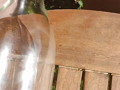 Pissing and bottle fucking 2