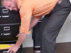 Straight married dad goes faggot porn and naked teen lollipop heterosexual Josh