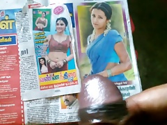 TRISHA HOT CUM TRIBUTE