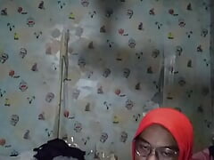 Sissy femboy hijab playing anal and masturbation compilation
