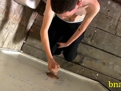 Sumptuous queer in a restrain bondage episode