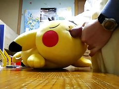 pikapikachu plush Rub the mushroom.