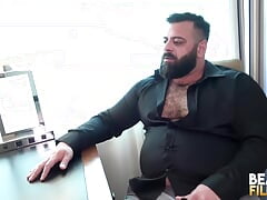 BEARFILMS Inked Soli Rims Wrongskiy Ass Before Raw Fucking