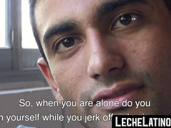 LecheLatinos.com - Straight Latino's raw fuck and facial for cash in a hot amateur video