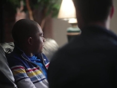 Helix twink Marcell Tykes takes Blake Mitchell's huge uncut cock