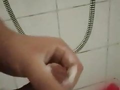 Under the shower
