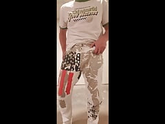 What is in this guy's pants???
