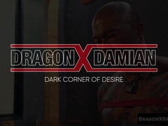 Master Sim works Damians cock and nipples in total bondage domination