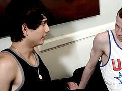 Blow-job, gay skinny, gay anal