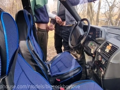 Cruise Slut Stranger Fights Stepdaddys Big Cock On The Track