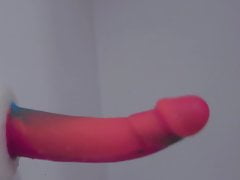 Dildo Masturbation in the Shower