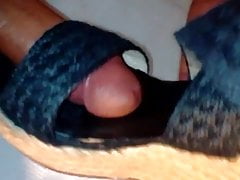 Hermosas plataformas negras My sister's wedges shoejob 2