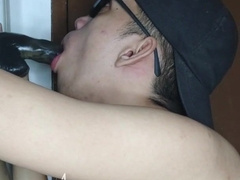 Very First time chumupa ni bagets sa bagong fake penis