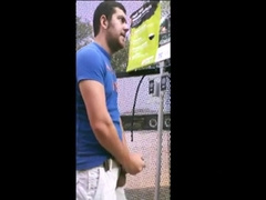 Public jacking off in home depot garden center