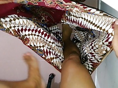Enjoing fucking Aunty's BATIK 526 and cum on wifes