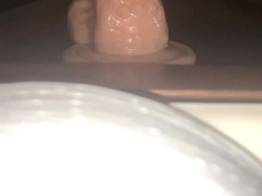 Sizzling teenager stud screws himself with fake penis